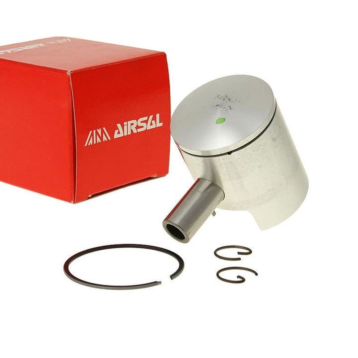 Kit piston, Airsal, 49.4 cc, 40 mm, Compatibil cu Peugeot 103 T3/104 T3 Brida, Argintiu