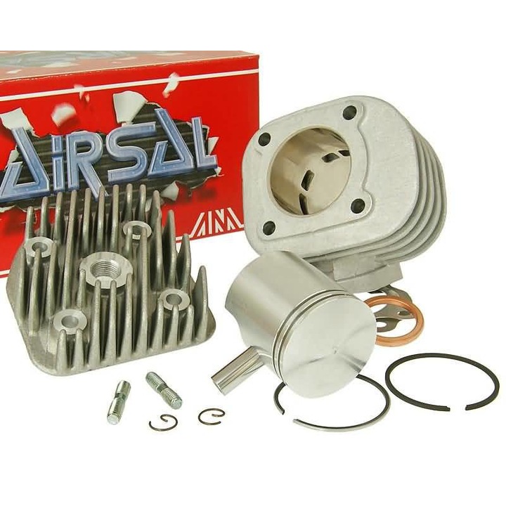 Set cilindri sport Airsal 65cc 46mm - Minarelli (cilindru plat, racit cu aer)