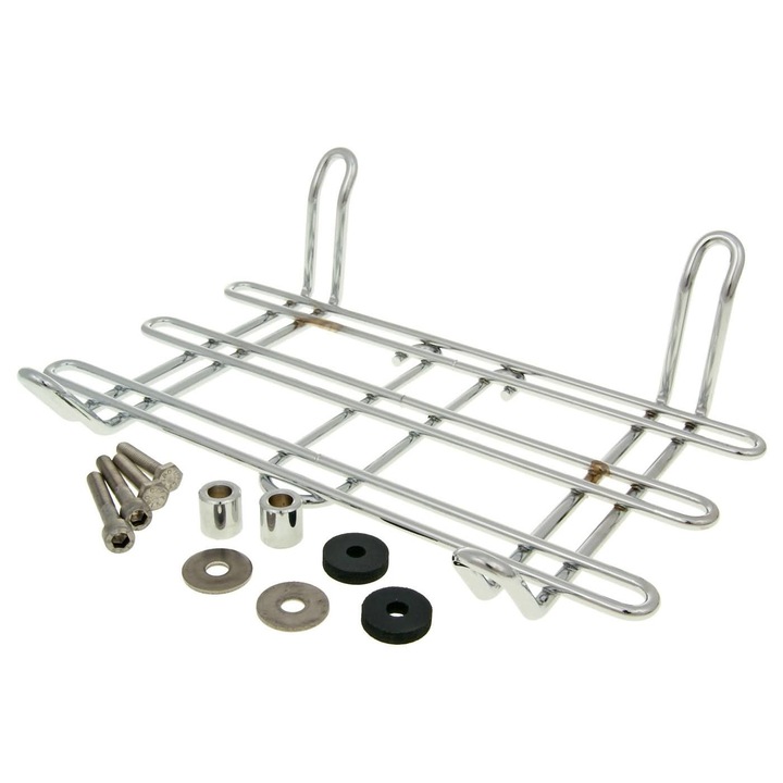 Portbagaj, Buzzetti, Pentru Vespa GTS, GTV 250-300cc, Crom