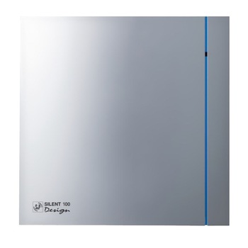 Ventilator de extractie pentru baie si grupuri sanitare Soler & Palau Silent 100 CRZ Silver Design 3C, Sistem axial, Diametru 100 mm, 2100 RPM, Debit aer 85 mc/h Ventilator de extractie pentru baie si grupuri sanitare Soler & Palau Silent 100 CRZ Silver Design 3C, Sistem axial, Diametru 100 mm, 2100 RPM, Debit aer 85 mc/h