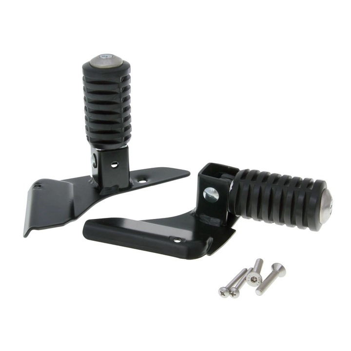 Set suport picioare pasager, Buzzetti, Pentru Vespa Primavera 50, 125, 150
