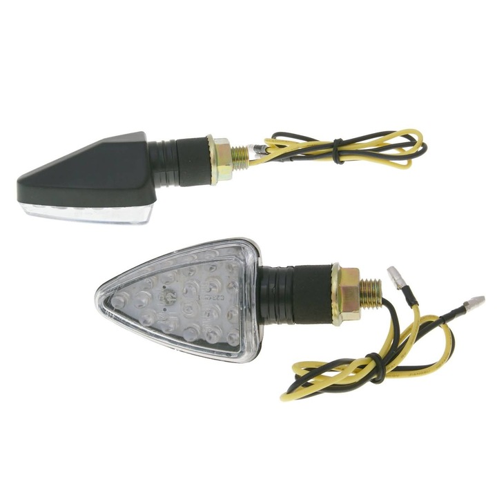 Index / irányjelző szett M10 menetes LED fekete, rövid verzió 101 Octane 5917