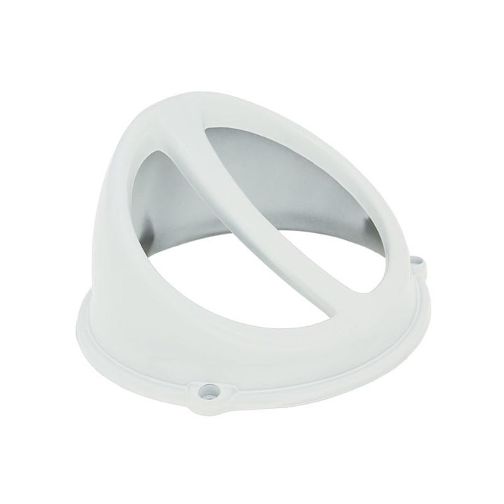 Ventilátor spoiler / légterelő levegő Scoop fehér - univerzális Naraku 5824
