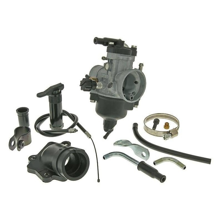 Set carburator, Malossi, PHVB 22 DS, Pentru Minarelli 100 2T / 2 timpi