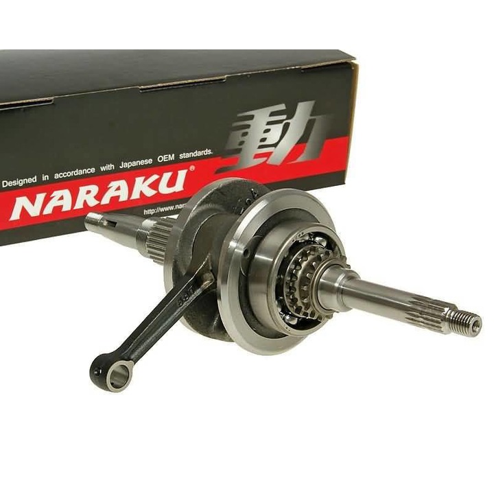 Főtengely Naraku - Yamaha, MBK 50cc 4T / 4 ütemű NK600.57