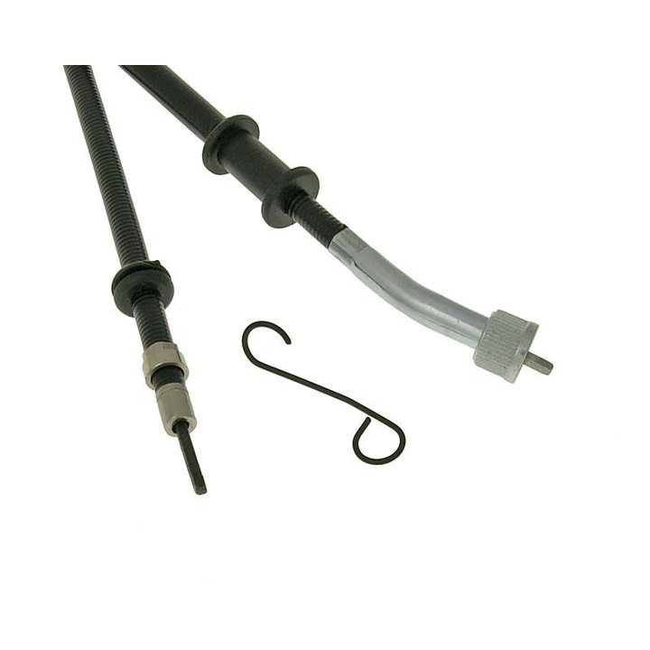 Cablu kilometraj, 101 Octane, Compatibil cu Vespa LX 50, 125, 150, Negru