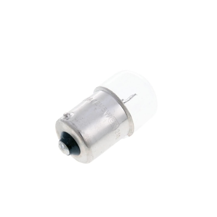 Bec index/semnalizator, Vparts, R5W BA15s 12V 5W, Transparent - eMAG.ro