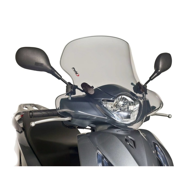 Предно стъкло за скутер Puig City Touring дим - Honda SH 125i, SH 150i 12-14