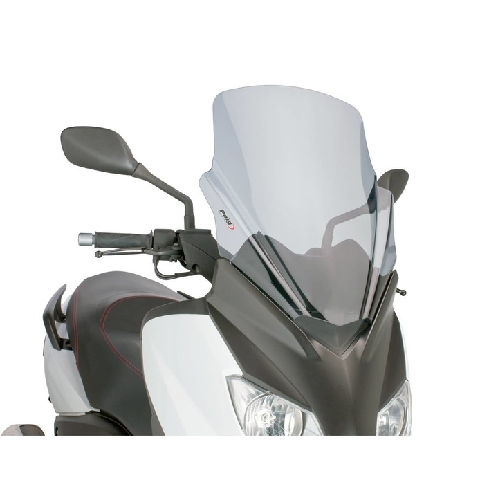 Предно стъкло за скутер Puig V-Tech Touring дим - Yamaha X-Max 125 YP125R 10-14