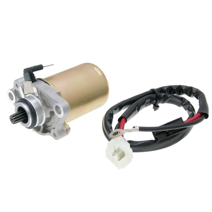 Önindító motor (11 fog) - Piaggio, Gilera, Derbi, Kymco, Aprilia & Peugeot 50cc 2T (2 ütemű) 101