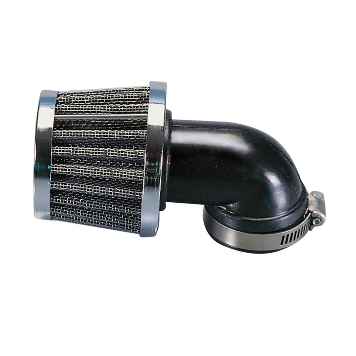 Filtru de aer, Polini, 38 mm, Negru