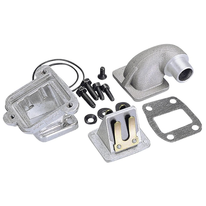 Polini 15/19mm szívórendszer, szívócsonk + membrán blokk - Motobecane 51 215.0245