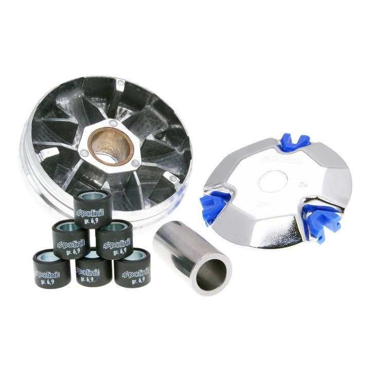 Kit Variator, Polini, Compatibil cu Kymco, 50 cc, Argintiu
