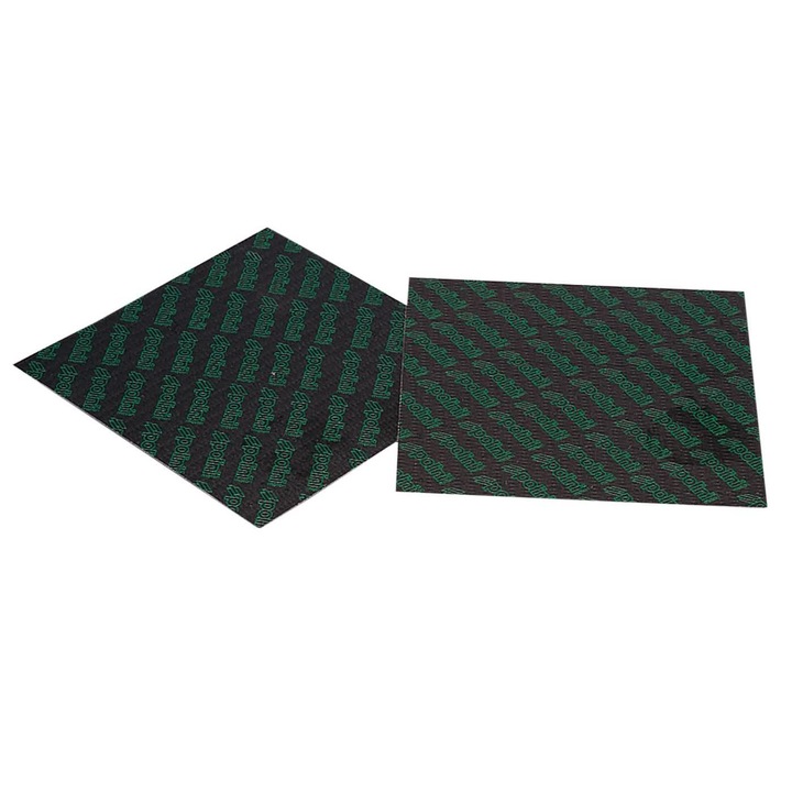 Set folii cu membrana de carbon, Polini, 0.35 mm, 110x100 mm, Verde