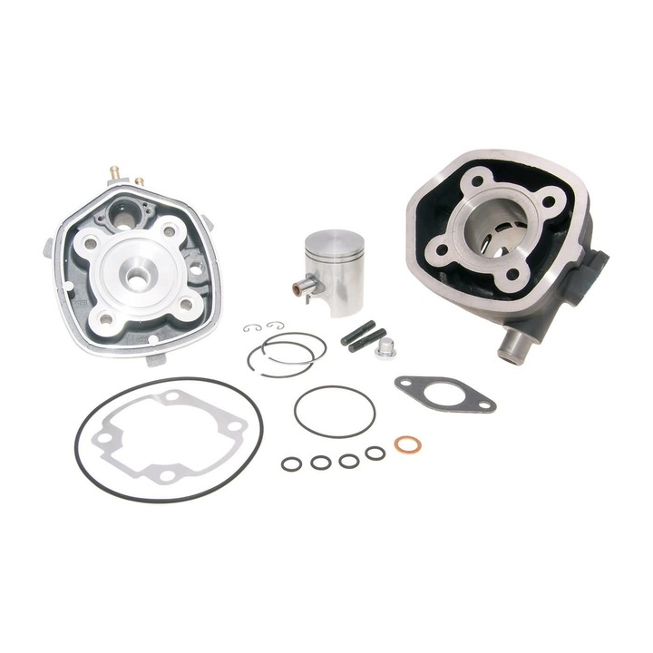 Set cilindri, Polini, Fonta, 50cc, Pentru Minarelli (cilindru plat, racit cu apa)