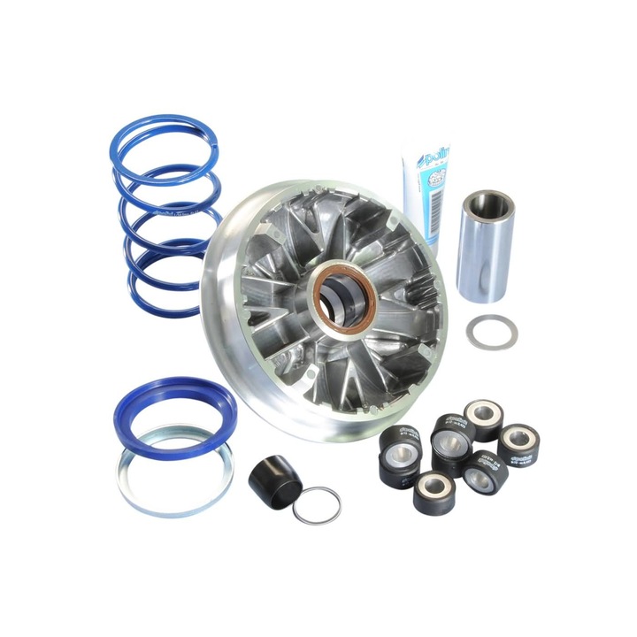 Variator, Polini, Maxi Hi-Speed, Yamaha Majesty 400 2009-/X-Max 400i, Argintiu/Albastru