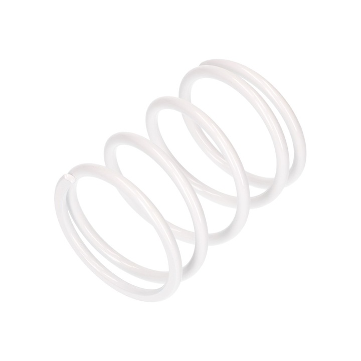 Arc de compresie, Malossi, 196 mm, Compatibil cu Piaggio Beverly/MP3/X10 350, Alb