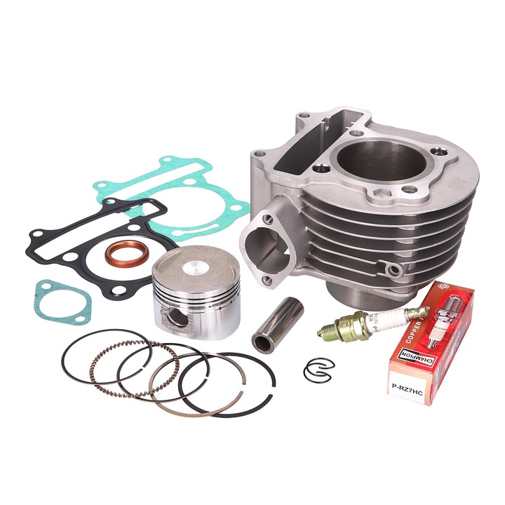 Set cilindri, EVOK, 125cc, 53.7mm, Pentru Kymco Agility, Like, Movie, People 125, GY6 125