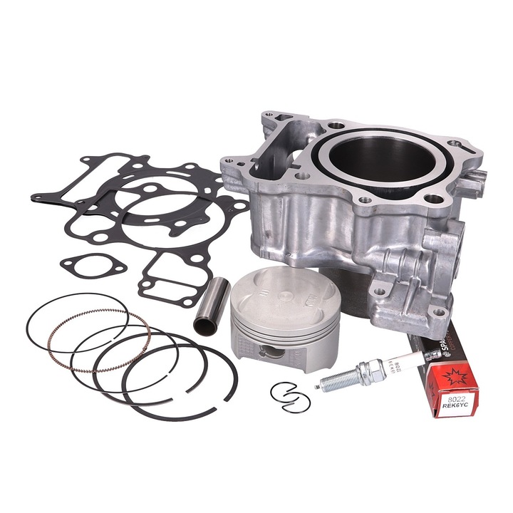 Kit cilindri, Evok, 300 cc, 72 mm, Compatibil cu Honda SH 300i 2007 - 2019, Argintiu