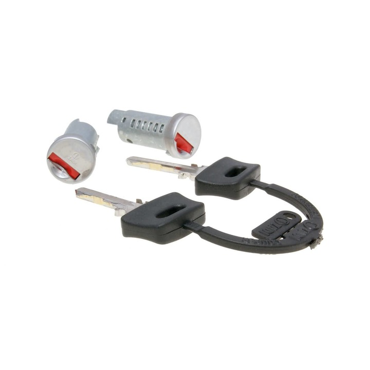 Set 2 insertii blocare, Piaggio ZIP/TPH/NRG/SKR/Free/Sfera/Vespa PX/PK/P/Cosa, Negru