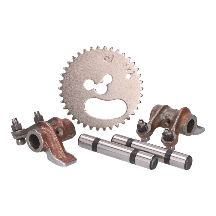 Kit de conversie pentru chiulasa, Malossi, Pentru blocuri motoare Piaggio, 250cc/300cc (2014-), Argintiu