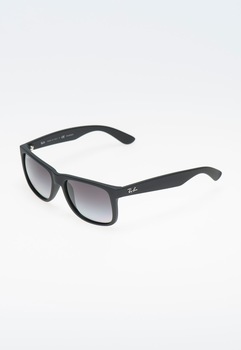 Ray-Ban, Unisex Wayfarer Sunglasses With Gradient Lens, Negru, 54-16-145 Standard Ray-Ban, Unisex Wayfarer Sunglasses With Gradient Lens, Negru, 54-16-145 Standard