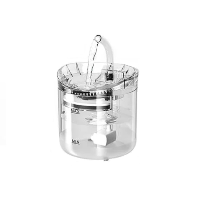 Fantana de apa pentru animale de companie Flowy 1,8L, 4 filtre de apa incluse