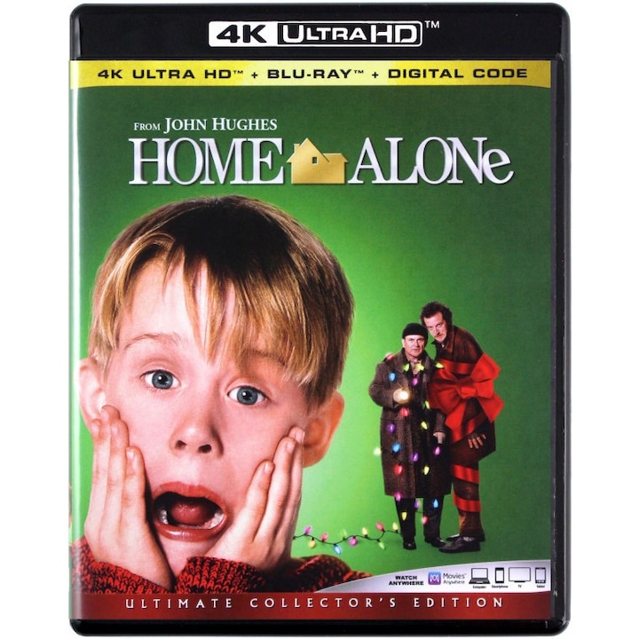 Сам вкъщи [Blu-Ray 4K]+[Blu-Ray]