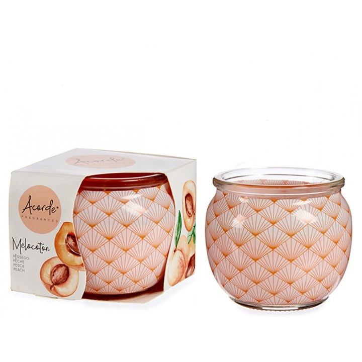 Ароматизирана свещ Acorde Праскова, 20 часа