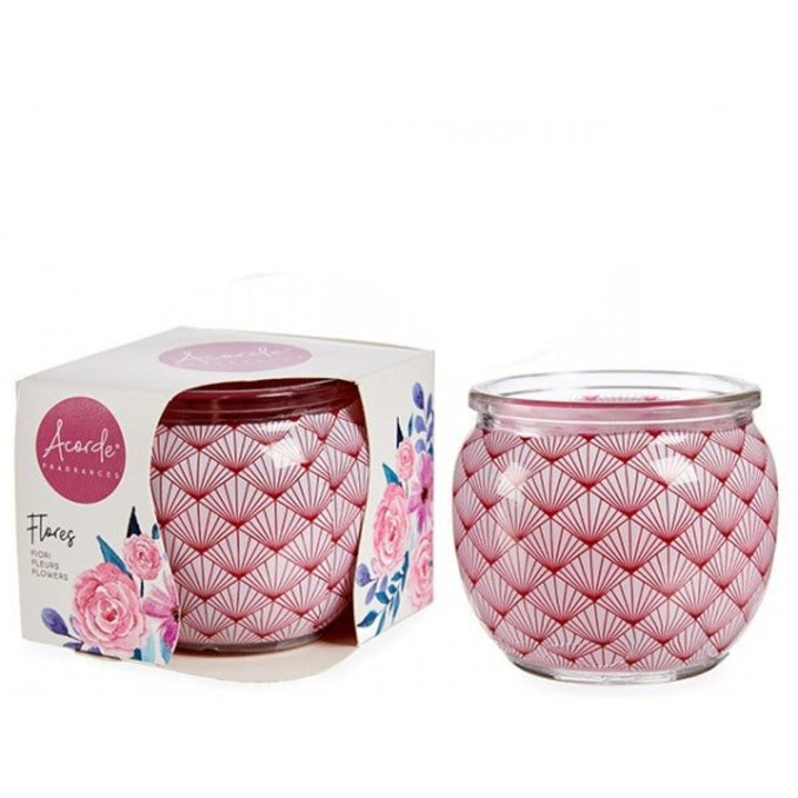 Ароматизирана свещ Acorde Флорал, 20 часа