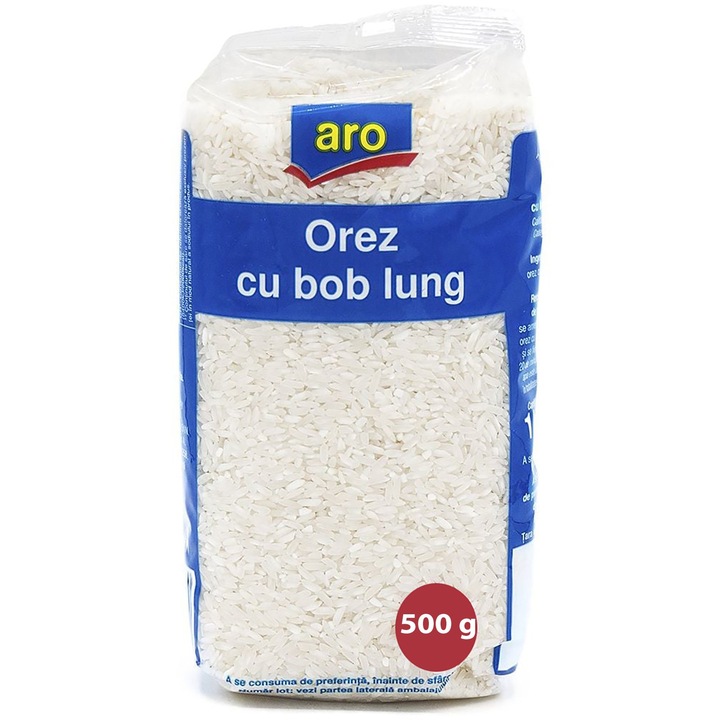 Orez cu bob lung Aro, 500 g