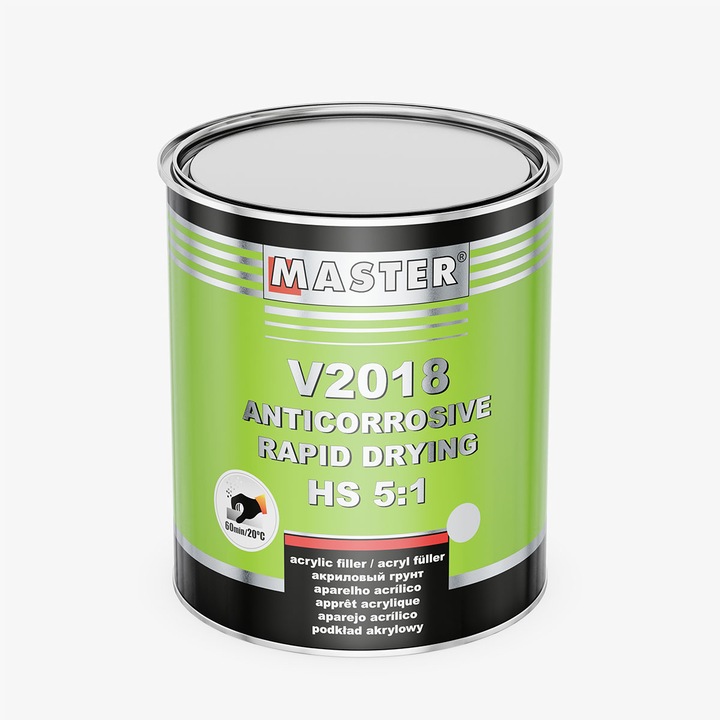 Filler Acrilic Hs V 2018 5:1 Gri 3l Master