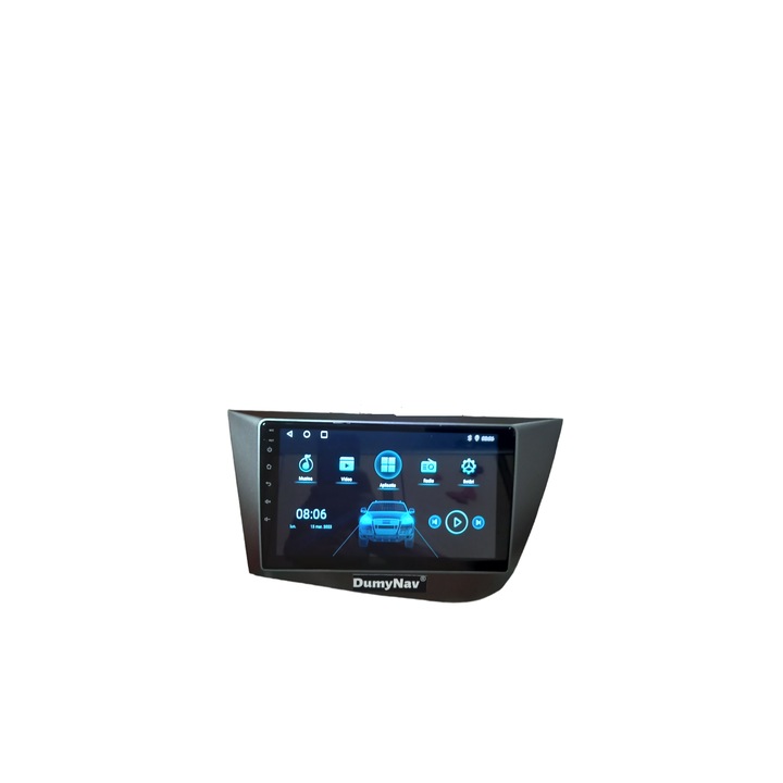 Navigatie Android 12/32Gb memorie interna 2Gb Ram dedicata pentru Seat Leon an 2005-2012 display 9inch sunet Rds+Dsp 4*50W-wi-fi si bluetooth incorporat