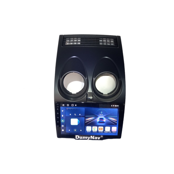 Navigatie Nissan Qashqai J10 2006-2013 Android, 12.2Gb ram 32 gb, camere 360 din fabrica Wi-fi bluetooth incorporat sunet Rds+Dsp 4*50W
