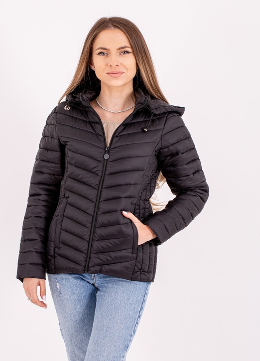 Jacheta dama cu gluga, Neagra, M