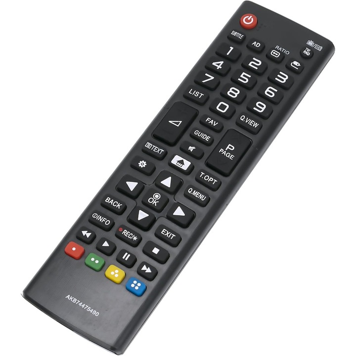 Telecomanda pentru LCD/LED LG AKB75095334-AKB74475490, neagra
