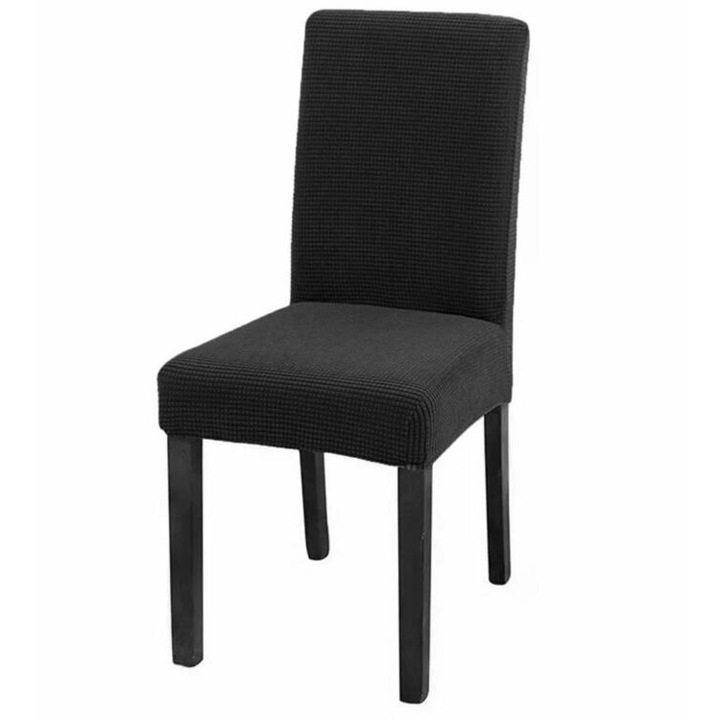 Univerzális székhuzat, Zola®, rugalmas, maximális méretek 62x48x48 cm, fekete