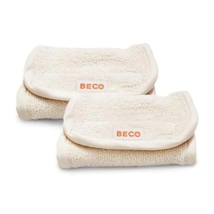 Set tampoane marsupiu, BECO, Bumbac, 2 buc, Ecru