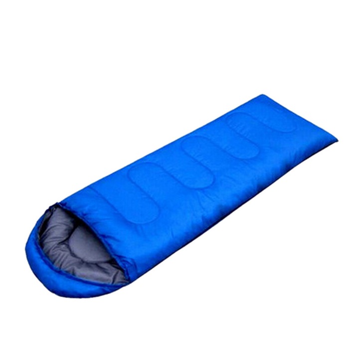 Sac de dormit portabil impermeabil, potrivit pentru camping, atat in ​​climat cald, cat si rece, echipament de camping pentru adulti, calatorii in aer liber si drumetii