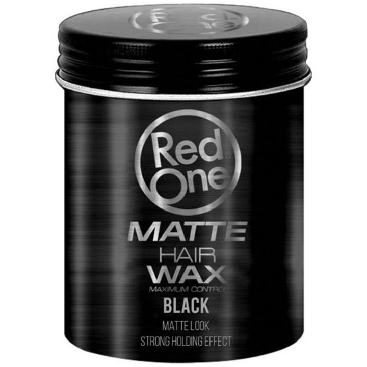 Матираща вакса за коса RedOne Black Wax, За мъже, 100 мл