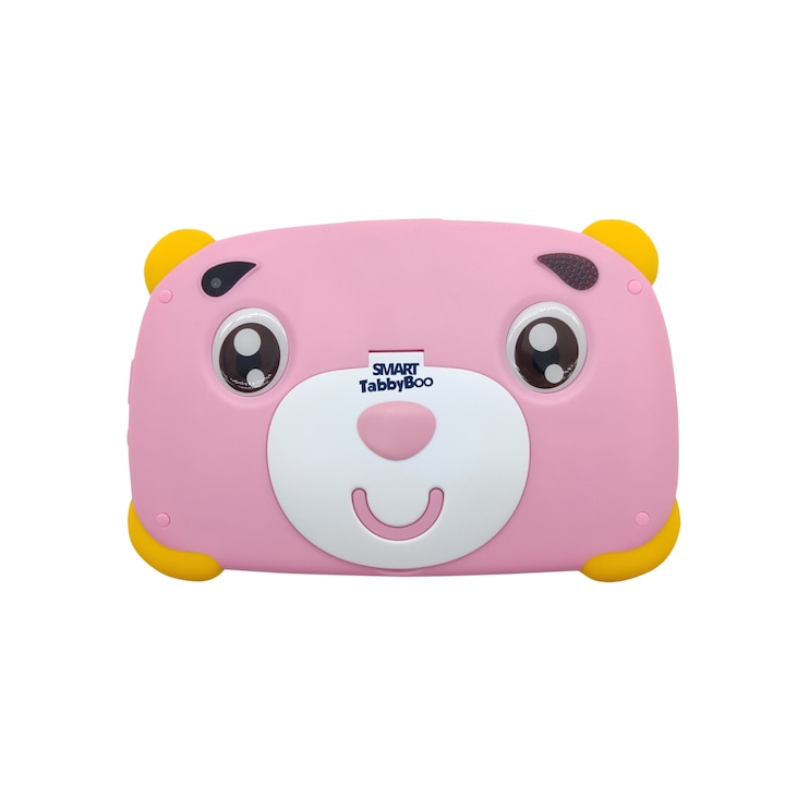 Детски таблет SMART TabbyBoo Puppy Plus, 32GB, 2GB RAM, Android 13, Wi-Fi, IPS, Розово