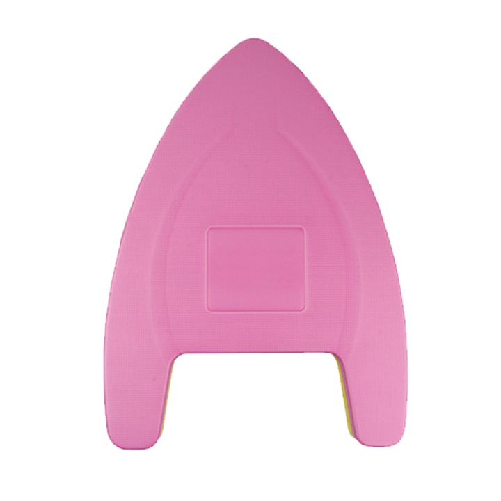 Плувен сал, QttvbTna, EVA, с дръжка, тренировъчен, 39 x 28 x 3,5 см, розов