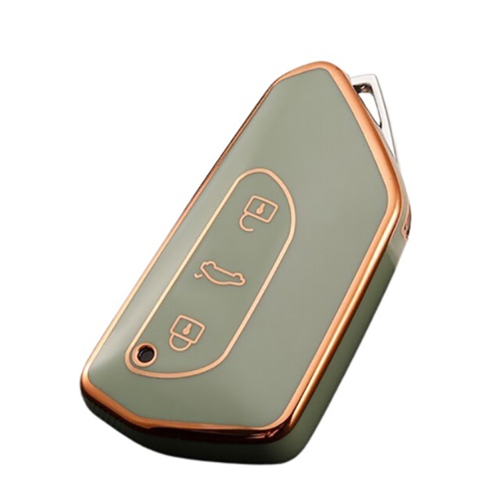 Husa verde pentru cheie VW Golf 8 For Skoda Octavia A8 MK4 Mk8 2020 2021 Seat Leon Mk4 Cupra Formentor