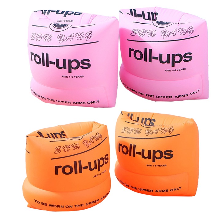 2 pár gyermek úszóuszony készlet, Tovbmup, PVC, Multicolor