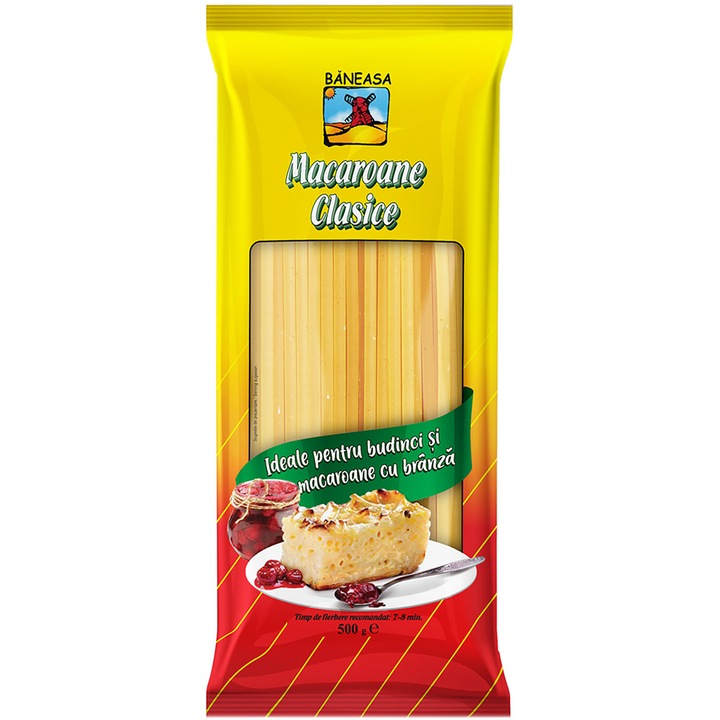 Klasszikus makaróni, Monte Banato, 500 g x 6
