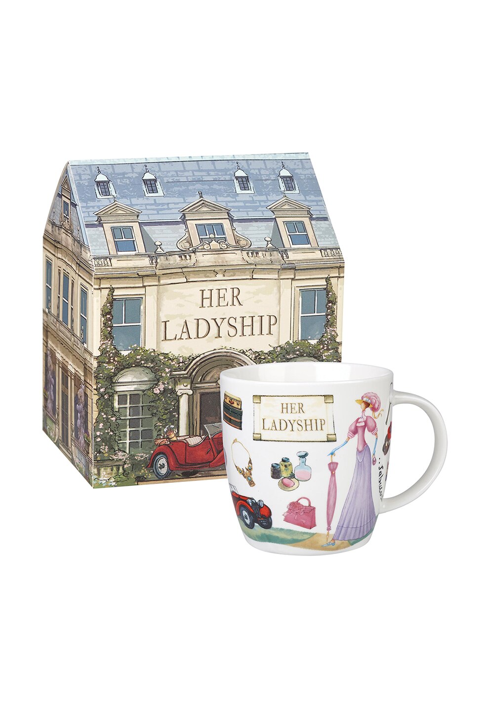 Churchill Set cadou multicolor cu cana Her Ladyship