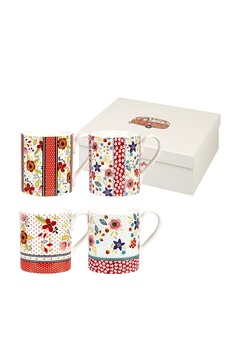 Churchill Set multicolor de cani de portelan Beach Break - 4 piese Churchill Set multicolor de cani de portelan Beach Break - 4 piese