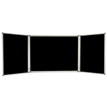 Tabla neagra creta triptica, 100x300 cm, ACCENTA Tabla neagra creta triptica, 100x300 cm, ACCENTA