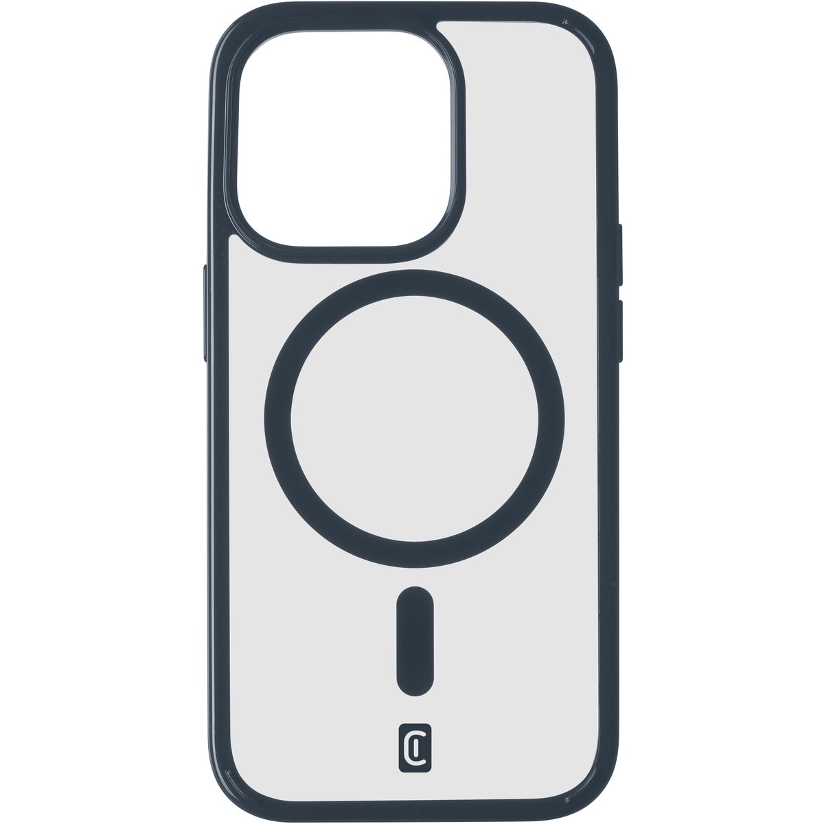 Husa de protectie Cover Cellularline Pop MagSafe pentru iPhone 15 Pro POPMagSafeIPH15PROB, Albastru
