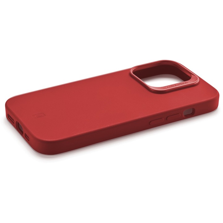 Husa de protectie Cover Cellularline Sensation Plus pentru iPhone 15 SENSPLUSIPH15R, Rosu